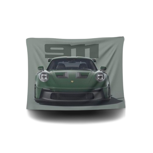 Porsche 911 flag