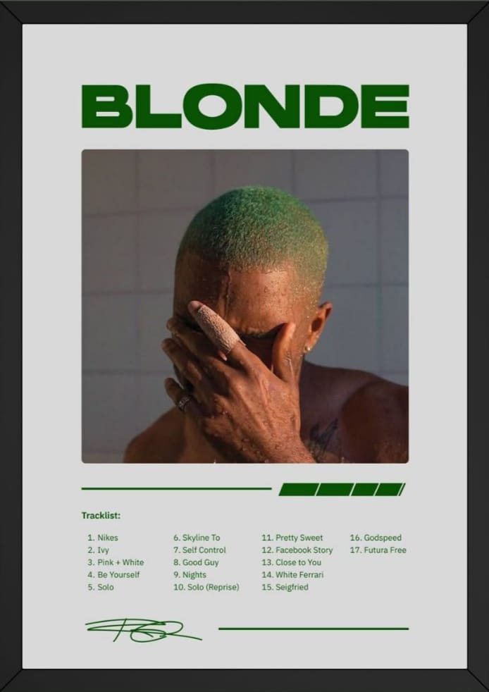 Blond poster
