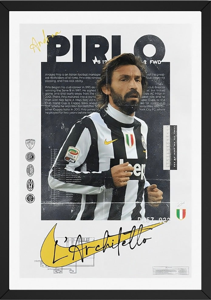 Pirlo poster