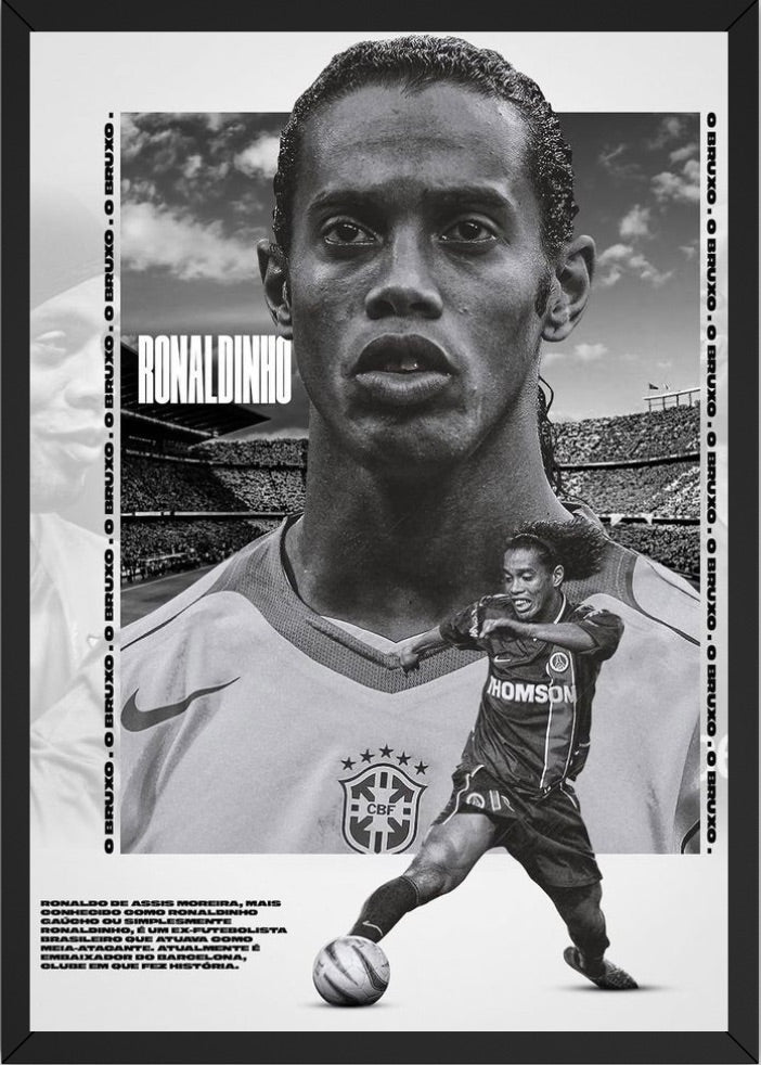 Ronaldinho poster