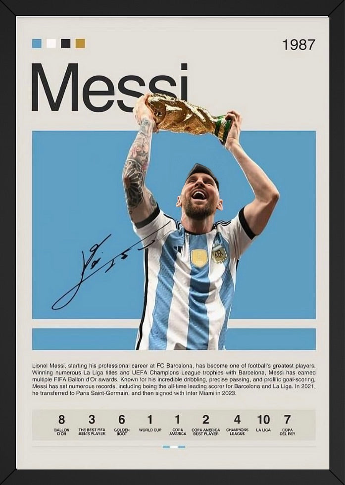 Messi poster