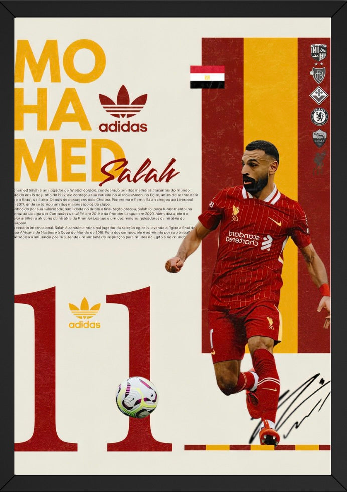 Mo Salah poster