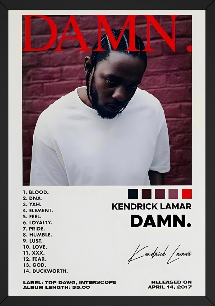 Kendrick Lamar poster