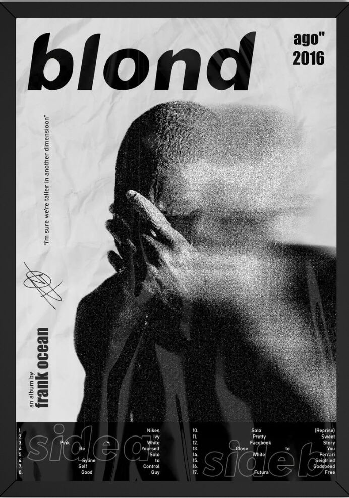 Blond poster