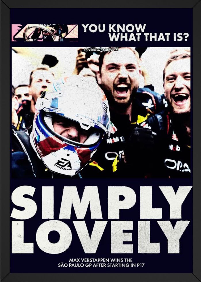 Simply lovely poster